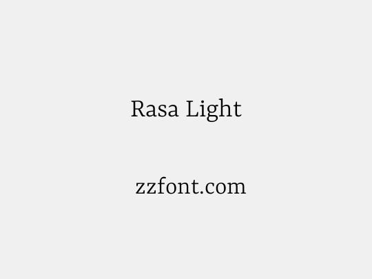 Rasa Light