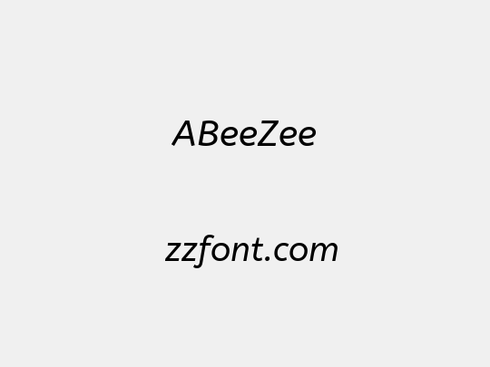 ABeeZee