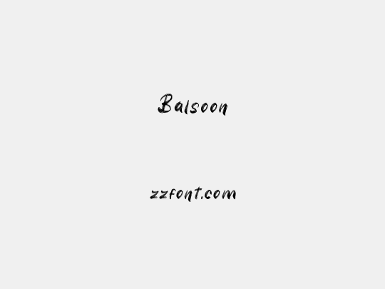 Balsoon