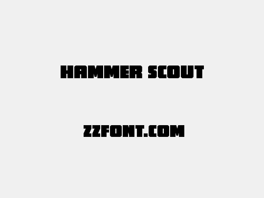 Hammer Scout