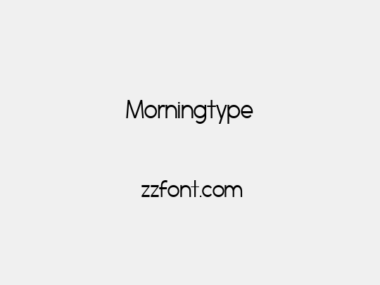 Morningtype
