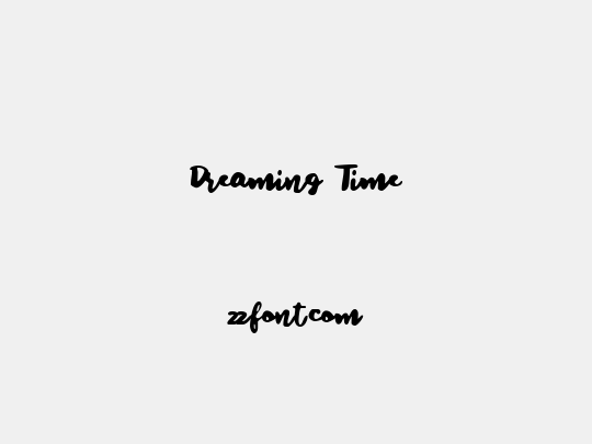 Dreaming Time
