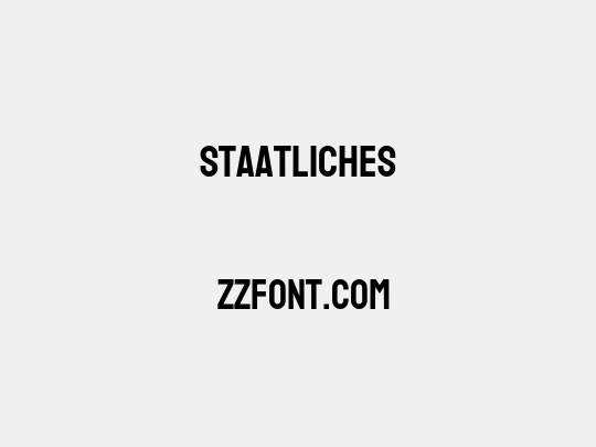 Staatliches
