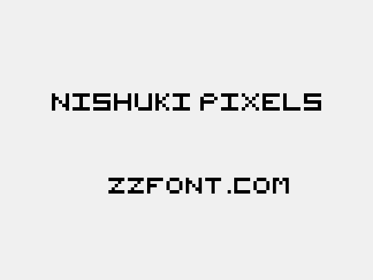 Nishuki pixels