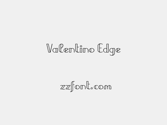 Valentino Edge