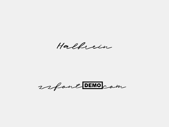Halbrein