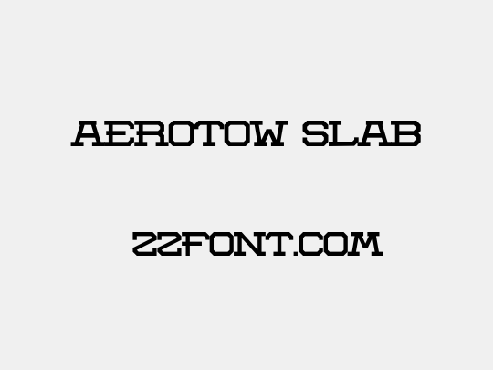 Aerotow Slab