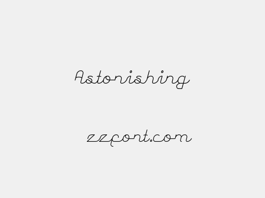 Astonishing