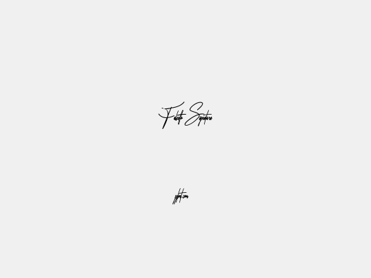 Falsetto Signature