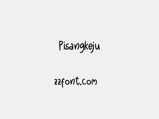 Pisangkeju