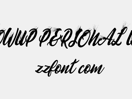 BLOWUP PERSONAL USE
