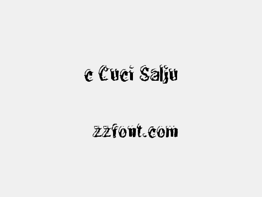 c Cuci Salju