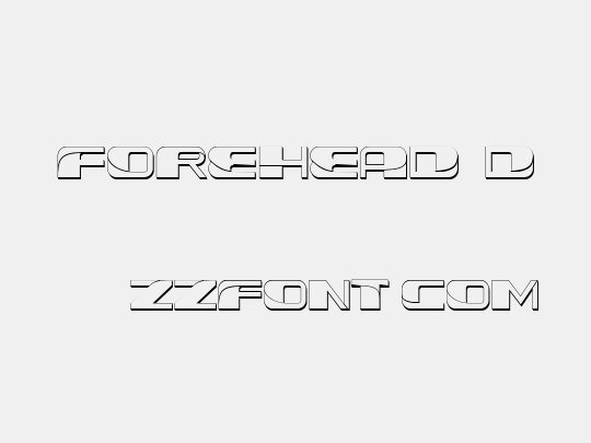 Forehead 3D