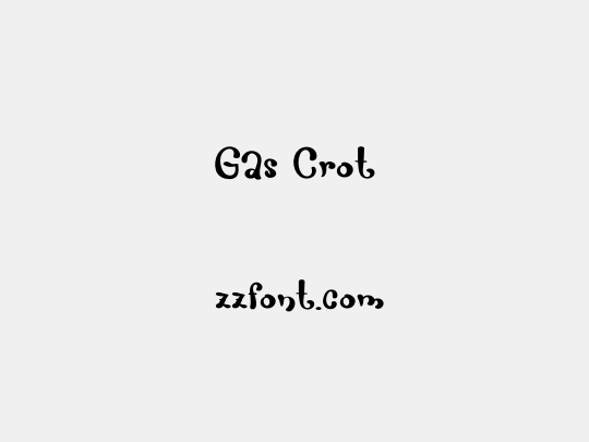 Gas Crot