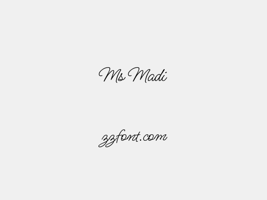 Ms Madi