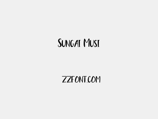 Sungai Musi