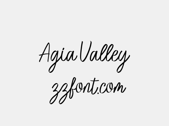 Agia Valley