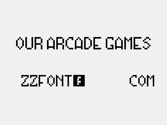 Our Arcade Games