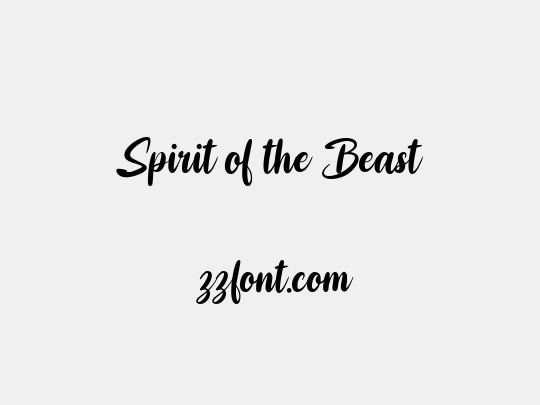 Spirit of the Beast