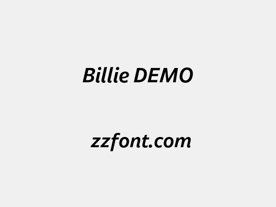 Billie DEMO