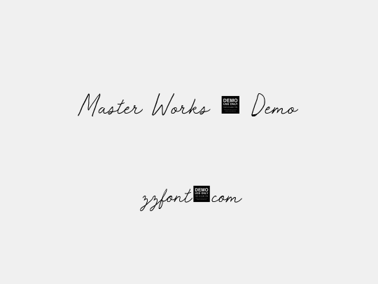 Master Works - Demo
