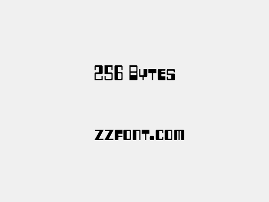 256 Bytes