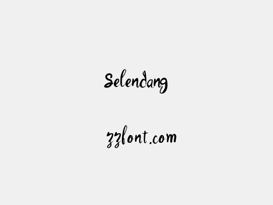 Selendang
