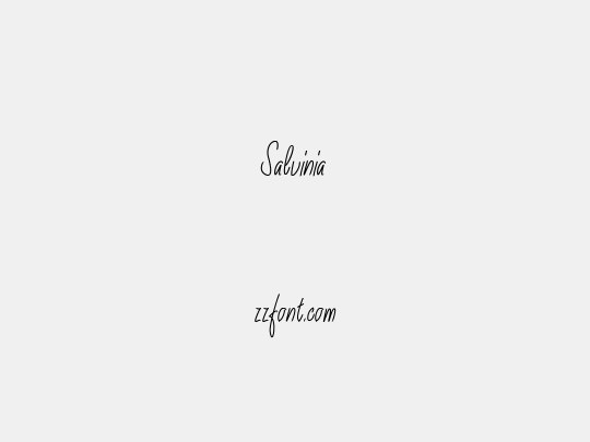 Salvinia