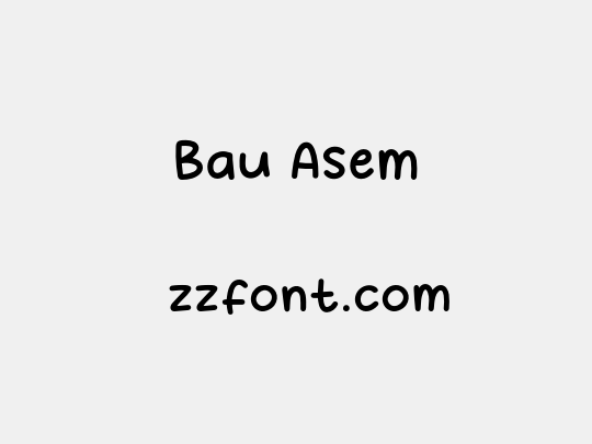 Bau Asem