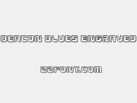 Deacon Blues Engraved