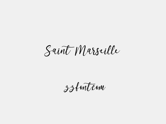 Saint Marseille