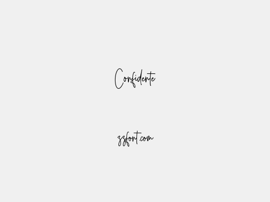 Confidente