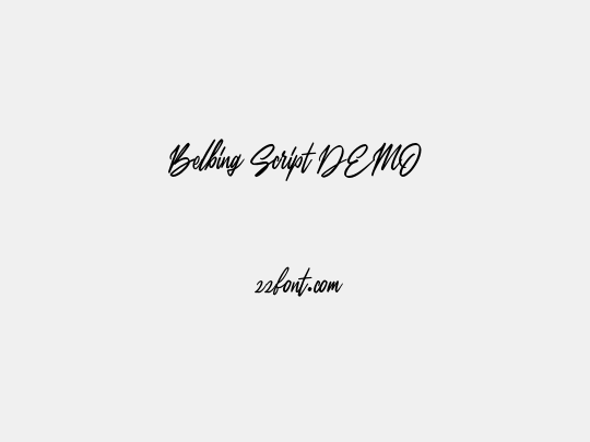 Belbing Script DEMO