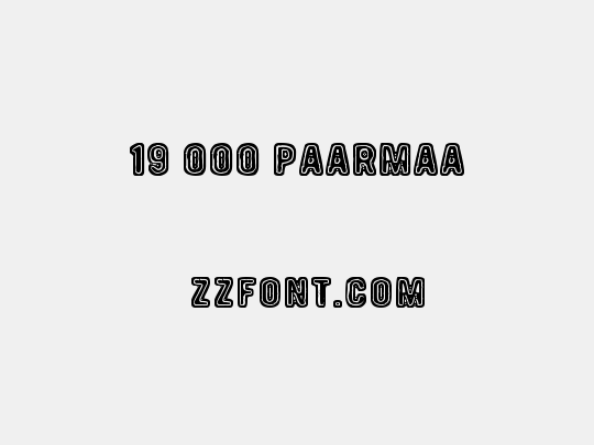 19 000 paarmaa