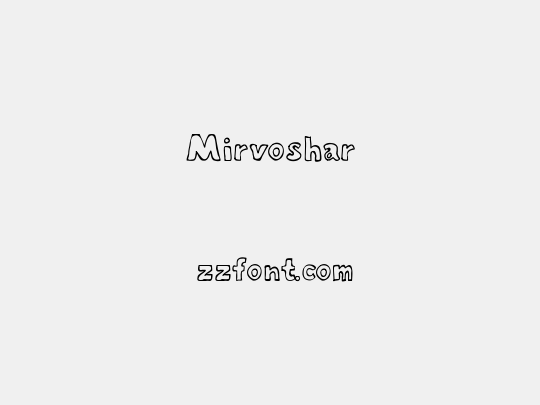 Mirvoshar