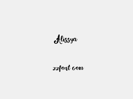 Alissya
