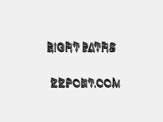 Right Paths