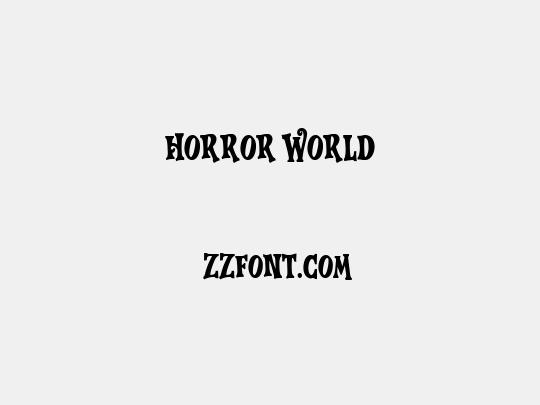 Horror World