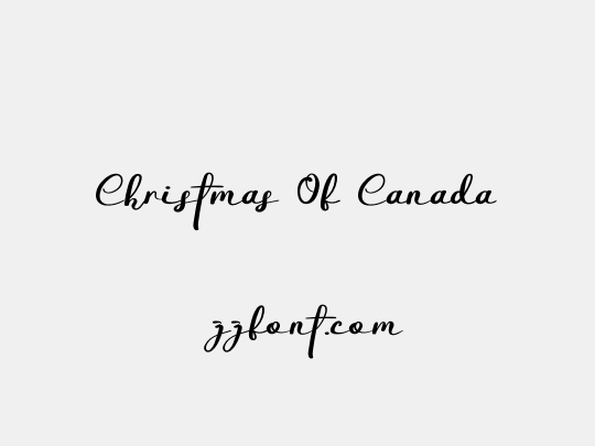 Christmas Of Canada