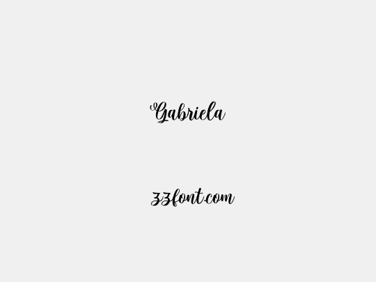 Gabriela
