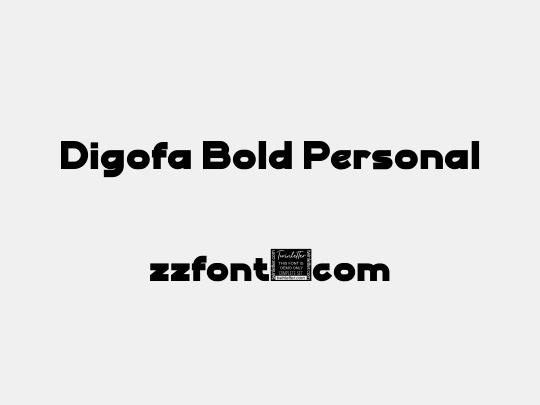 Digofa Bold Personal