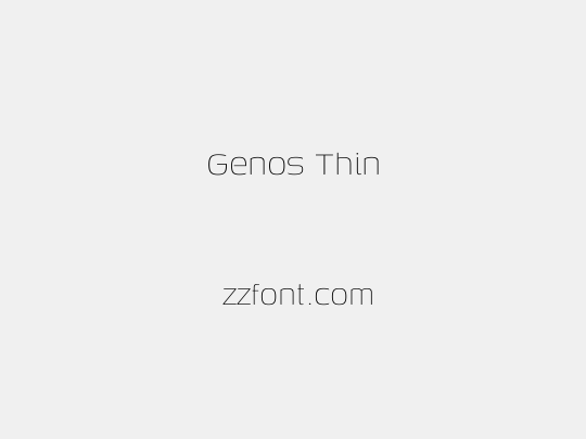 Genos Thin