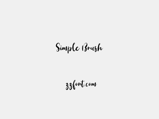 Simple Brush