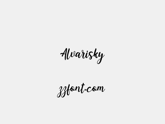 Alvarisky