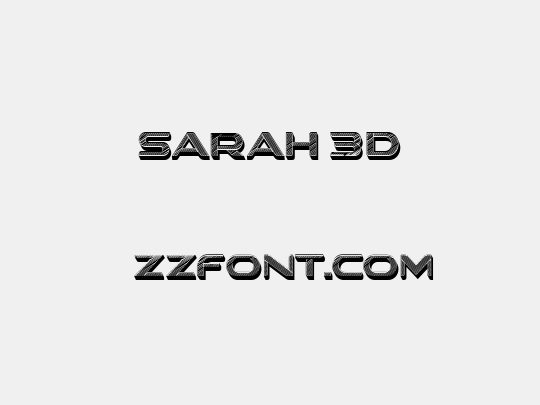 Sarah 3D