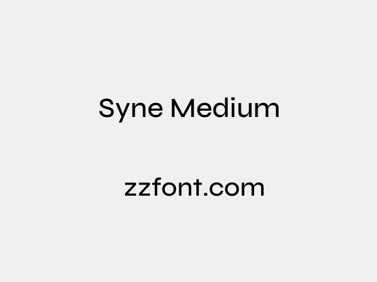 Syne Medium