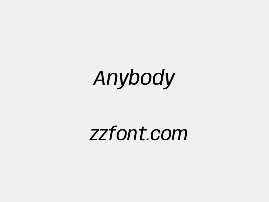 Anybody