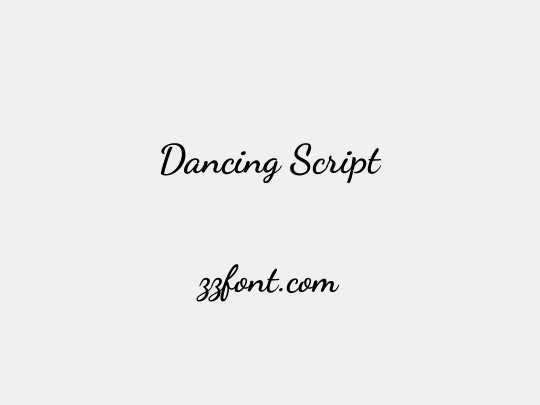 Dancing Script