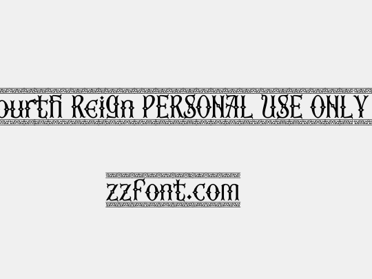 Fourth Reign PERSONAL USE ONLY Border Diamond