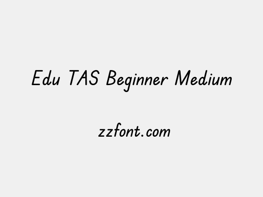 Edu TAS Beginner Medium